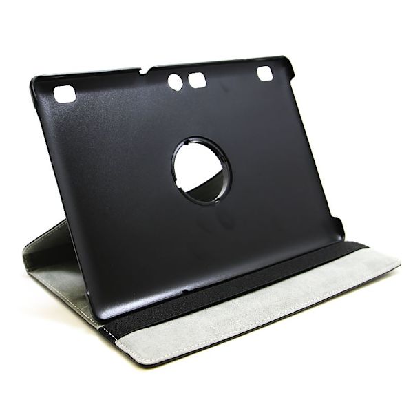 360 Fodral Lenovo Tab3 10 (ZA0X / ZA0Y) Svart D1040