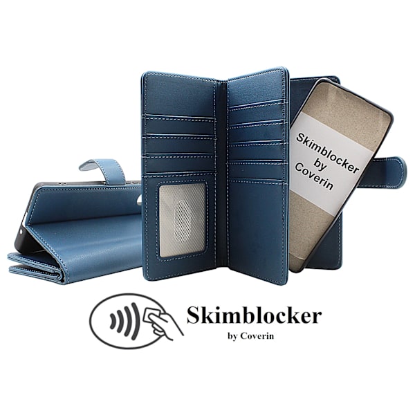 Skimblocker iPhone 11 (6.1) XL Magnet Plånboksfodral