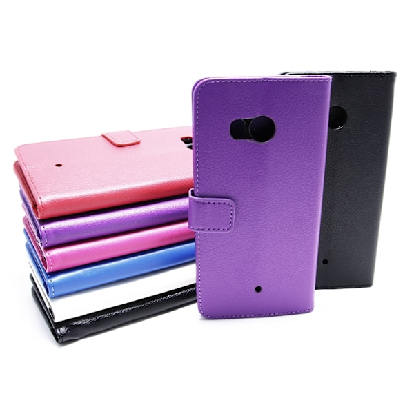 Standcase Wallet HTC U11 Blå