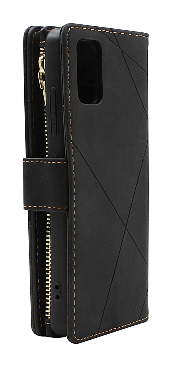 XL Standcase Lyxfodral Nokia C02 Marinblå