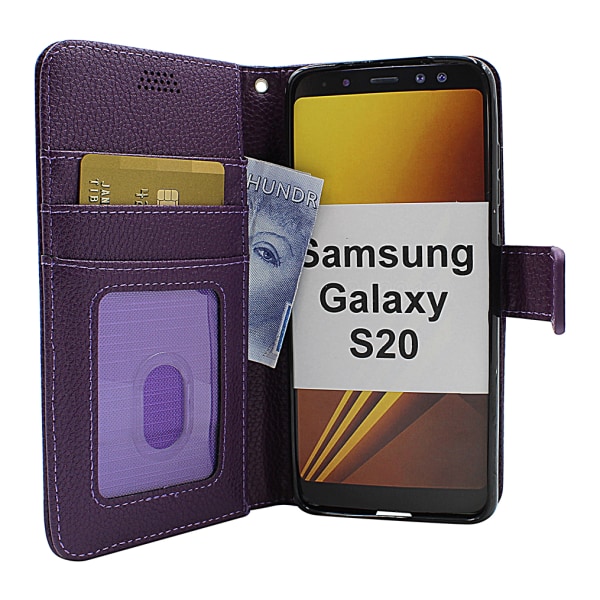 New Standcase Wallet Samsung Galaxy S20 (G980F) Lila