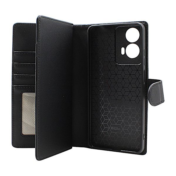 Skimblocker Motorola Moto E14 XL Magnet Plånboksfodral Svart