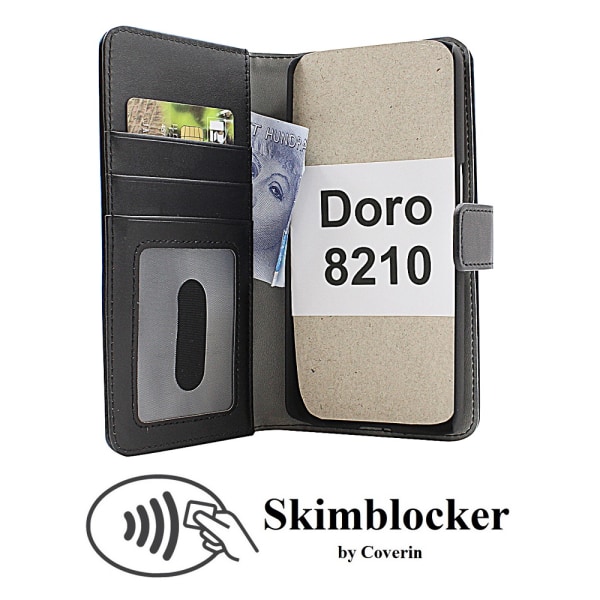 Skimblocker Magnet Fodral Doro 8210 Lila