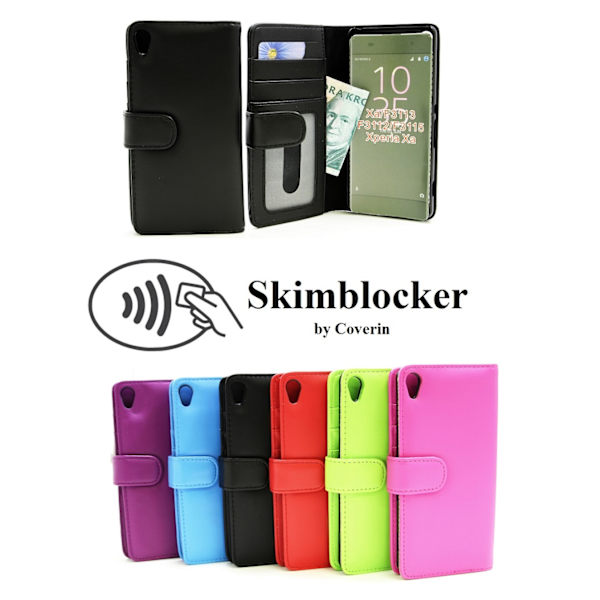 Skimblocker Plånboksfodral Sony Xperia XA (F3111)