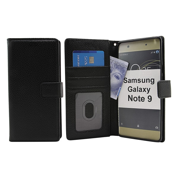 New Standcase Wallet Samsung Galaxy Note 9 (N960F/DS) Svart