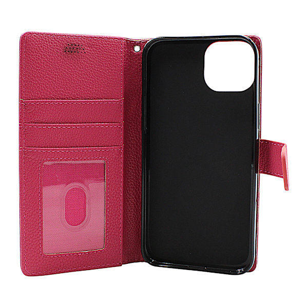 New Standcase Wallet iPhone 15 Plus Lila