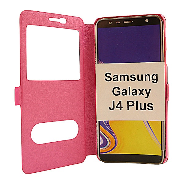 Flipcase Samsung Galaxy J4 Plus (J415FN/DS) Hotpink