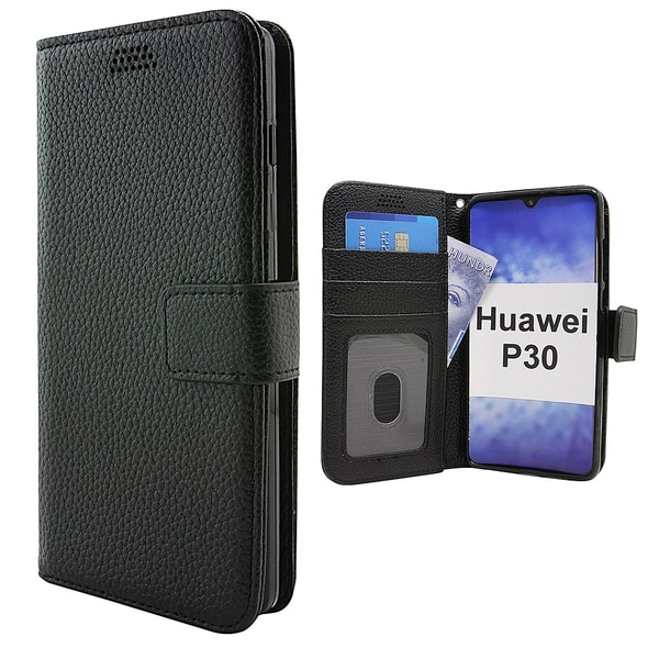 New Standcase Wallet Huawei P30 Brun