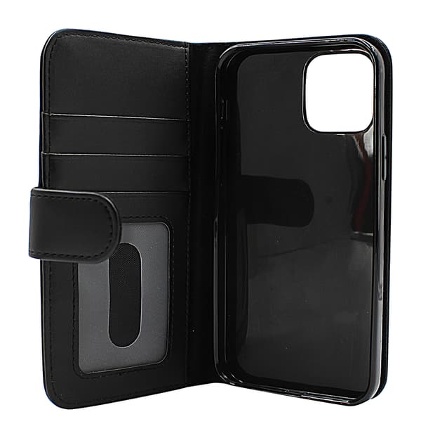 Skimblocker Plånboksfodral iPhone 13 Pro (6.1) Lila