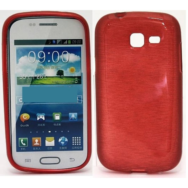TPU Metallic skal Samsung Galaxy Fresh Duos (S7390) (S7392)