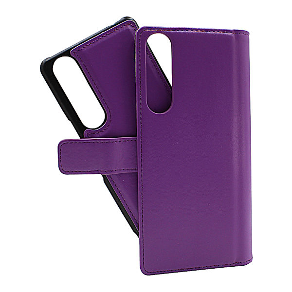 Skimblocker Magnet Wallet Sony Xperia 1 II (XQ-AT51) Lila