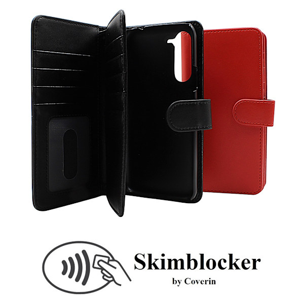 Skimblocker XL Wallet Doro 8050 Röd