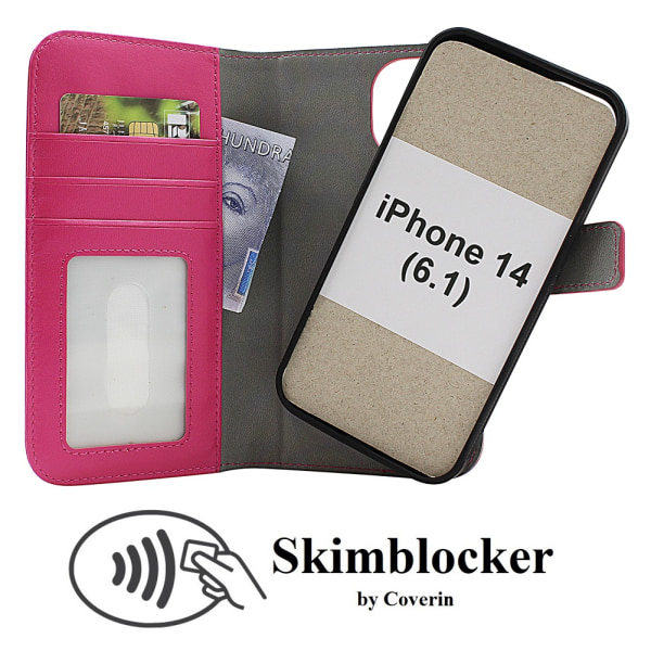 Skimblocker Magnet Fodral iPhone 14 (6.1)