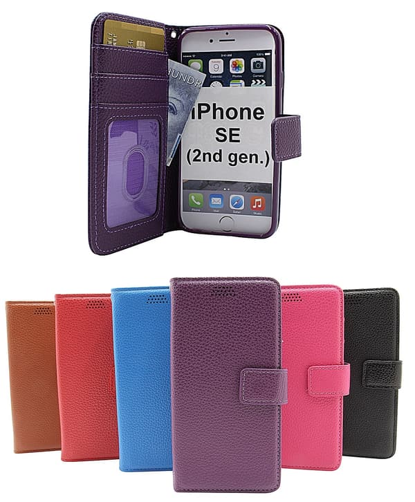 New Standcase Wallet iPhone SE (2nd Generation) Hotpink G764