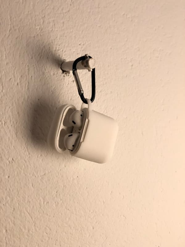 Apple AirPods Silikonfodral Vit