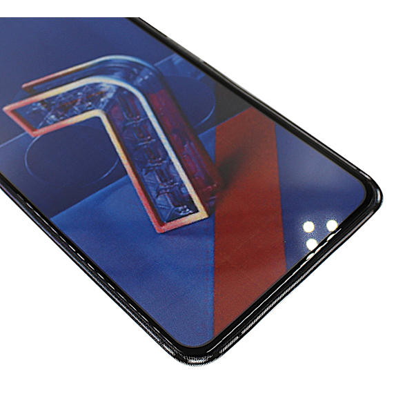 Full Frame Glas skydd Asus ZenFone 7 Pro (ZS671KS) (Svart)