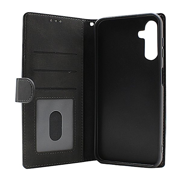 Zipper Standcase Wallet Samsung Galaxy A14 5G Svart