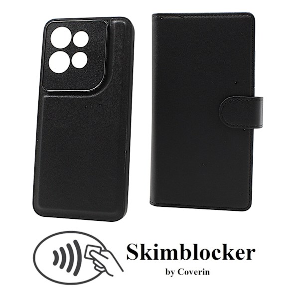 Skimblocker Motorola Edge 50 Neo XL Magnet Plånboksfodral