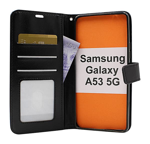 Crazy Horse Wallet Samsung Galaxy A53 5G (A536B) Röd
