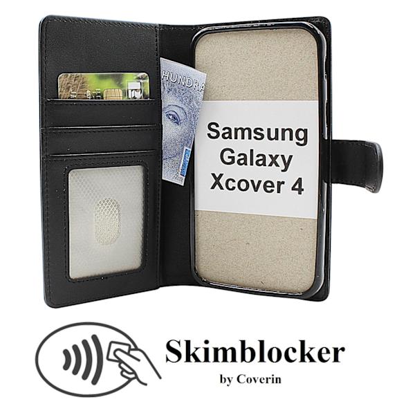 Skimblocker Samsung Galaxy Xcover 4 (G390F) Plånboksfodral