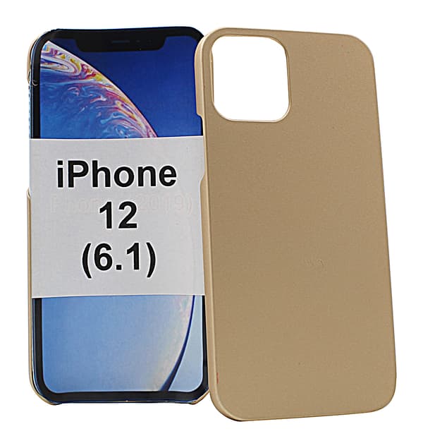 Hardcase iPhone 12 (6.1) (Svart) Röd