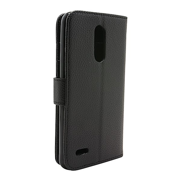New Standcase Wallet LG K11 (LMX410) Svart