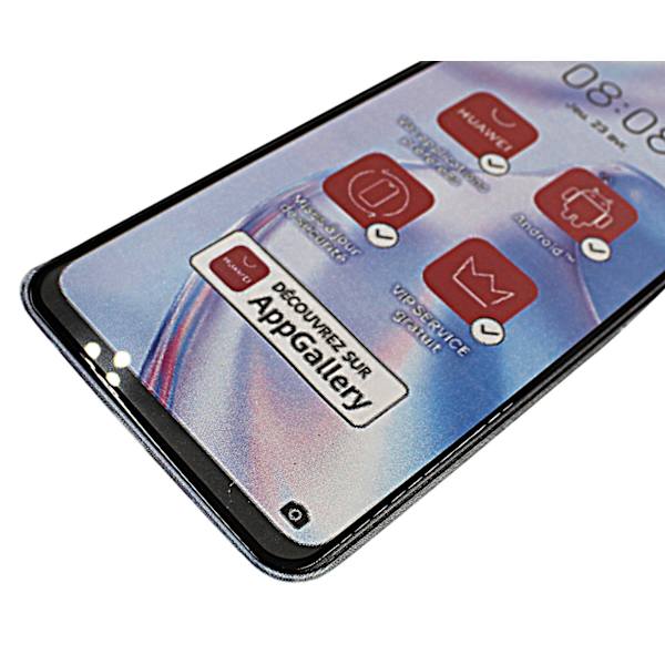 Full Frame Glas skydd Huawei P40 Lite 5G (Svart)