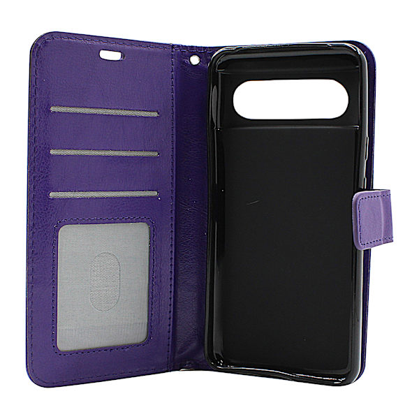 Crazy Horse Wallet Google Pixel 8 5G Grön