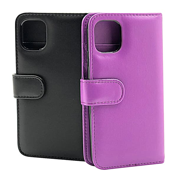 Skimblocker Plånboksfodral iPhone 13 Pro (6.1) Lila