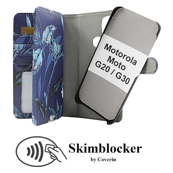 Skimblocker XL Magnet Designwallet Motorola Moto G20/G30