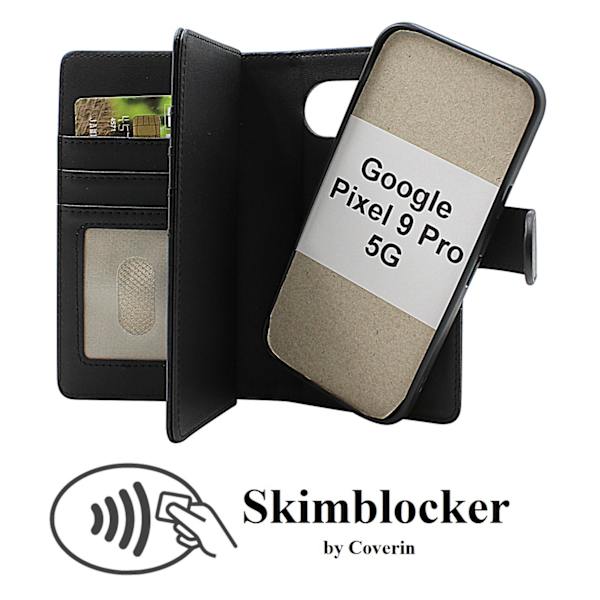 Skimblocker Google Pixel 9 Pro 5G XL Magnet Plånboksfodral