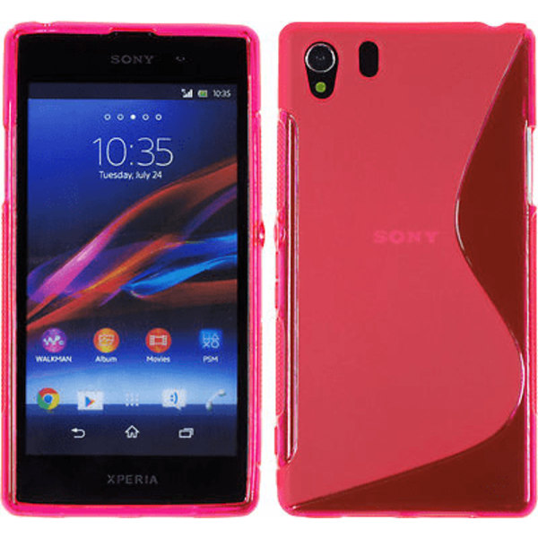 S-line skal Sony Xperia Z1 (L39h) Svart