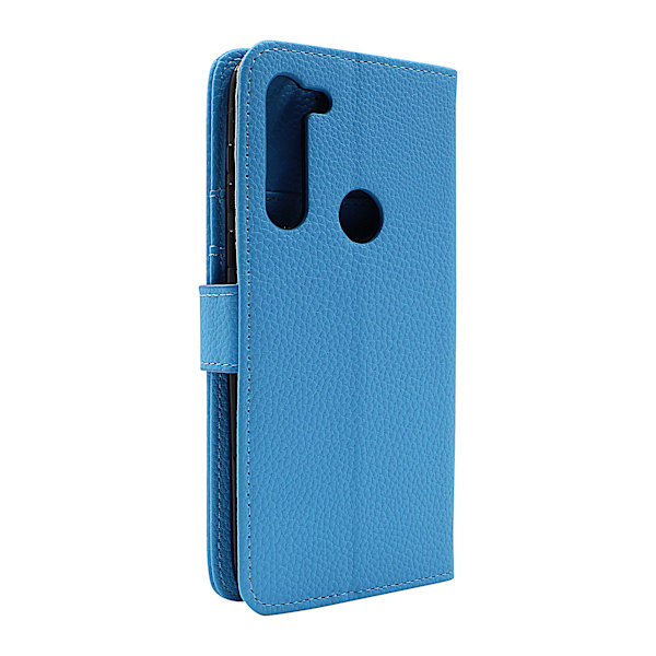New Standcase Wallet Motorola Moto G8 Power Ljusblå