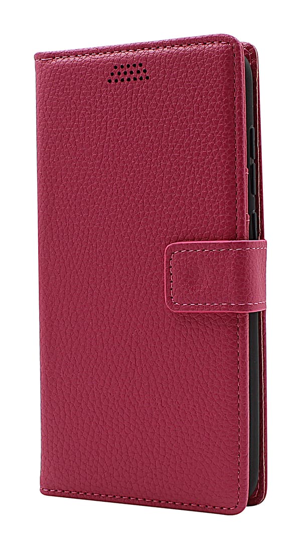 New Standcase Wallet Xiaomi Redmi Note 9 Hotpink