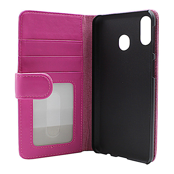 Skimblocker Plånboksfodral Samsung Galaxy M20 (M205F) Hotpink