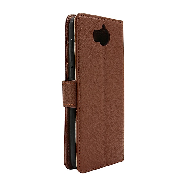 New Standcase Wallet Huawei Y6 2017 (MYA-L41) Brun