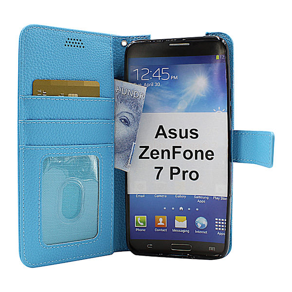 New Standcase Wallet Asus ZenFone 7 Pro (ZS671KS) (Svart) Svart