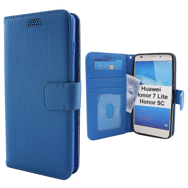 New Standcase Wallet Huawei Honor 7 Lite (NEM-L21) Svart