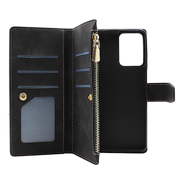 XL Standcase Lyxfodral Motorola Moto G24 Power Svart