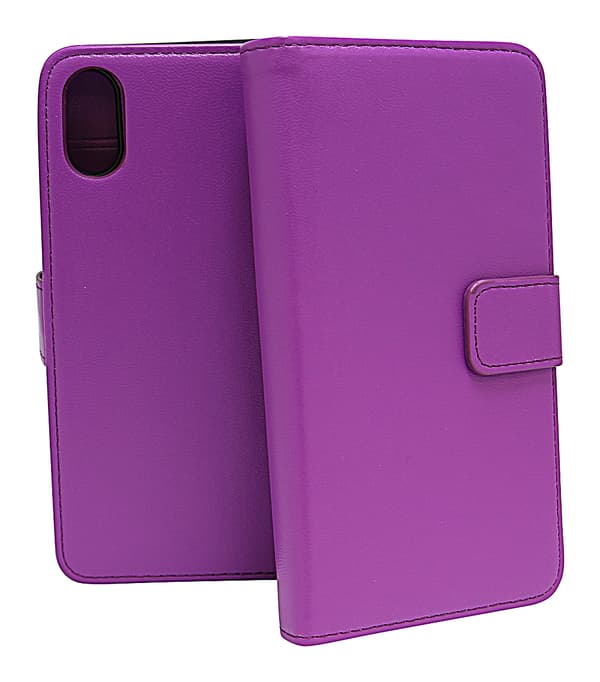 Magnet Wallet iPhone X/Xs Lila