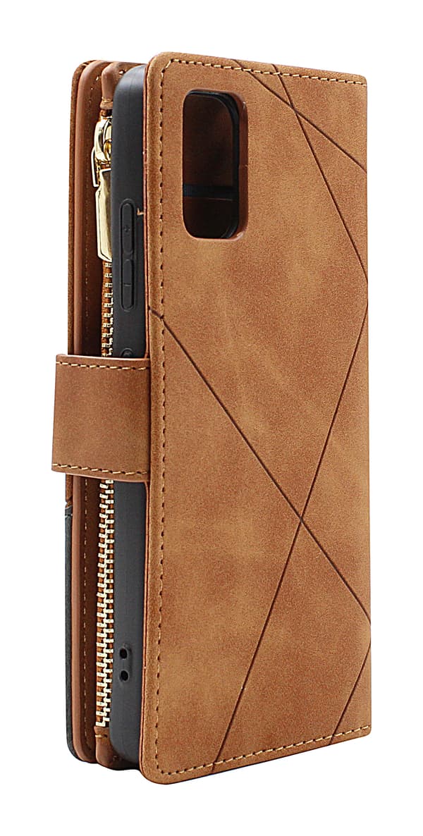 XL Standcase Lyxfodral Nokia C02 Brun