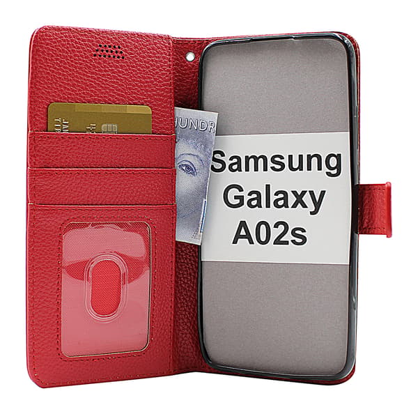 New Standcase Wallet Samsung Galaxy A02s (A025G/DS) Brun