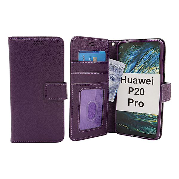New Standcase Wallet Huawei P20 Pro (CLT-L29) Lila