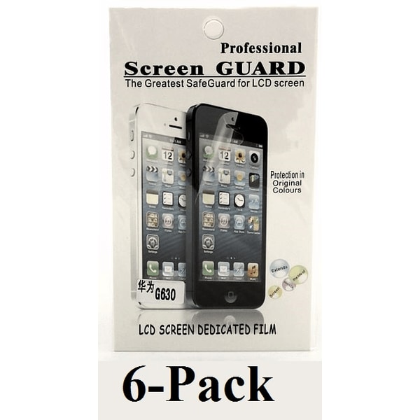 6-Pack Skärmskydd Huawei Ascend G630