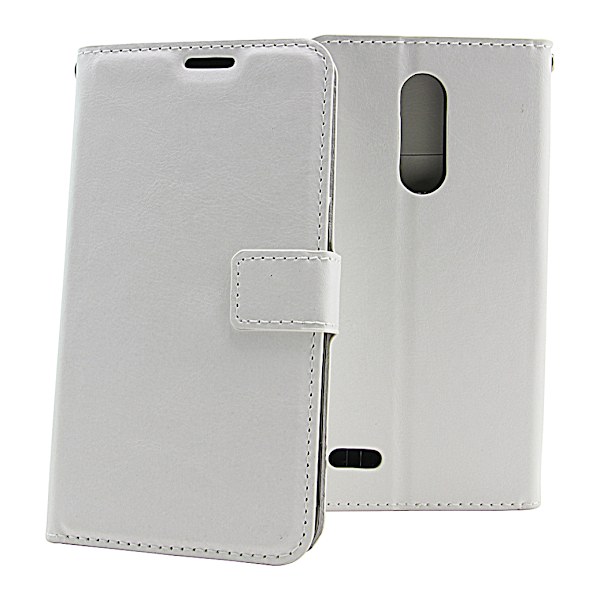Crazy Horse Wallet LG K11 (LMX410) Vit
