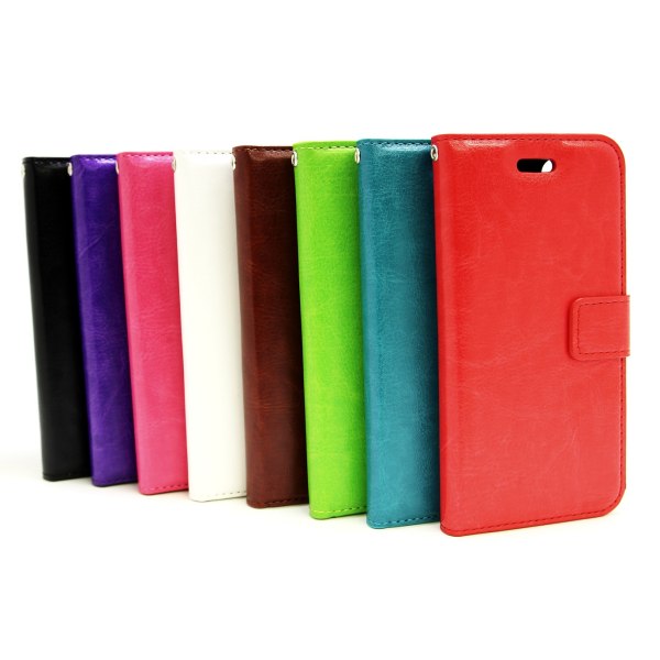 Crazy Horse Wallet iPhone 7 Svart