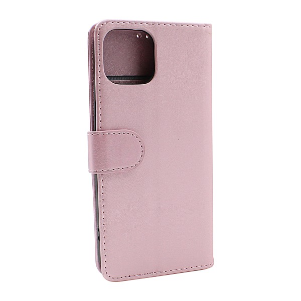 Zipper Standcase Wallet iPhone 13 (6.1) Brun