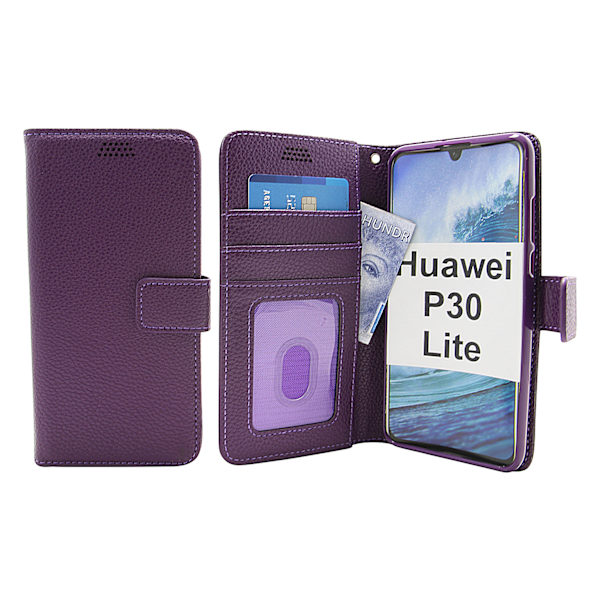 New Standcase Wallet Huawei P30 Lite Lila