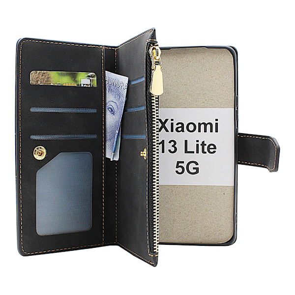 XL Standcase Lyxfodral Xiaomi 13 Lite 5G Marinblå
