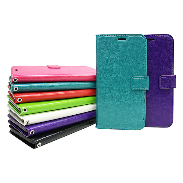 Crazy Horse Wallet iPhone Xs Max Svart